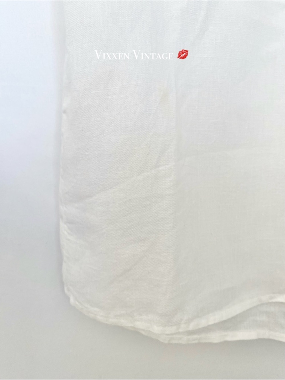 J. CREW 'SMOCKED PUFF SLEEVE LINEN TOP' IN WHITE - Picture 4 of 7